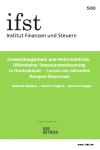 Entwicklungspfade und Reformdefizite öffentlicher Ressourcensteuerung in Deutschland - Lernen am aktuellen Beispiel Österreich