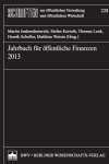 Jahrbuch für öffentliche Finanzen 2013