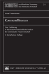 Kommunalfinanzen: Eine Einführung in die finanzwissenschaftliche Analyse der kommunalen Finanzwirtschaft - Horst Zimmermann