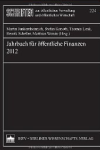 Jahrbuch f&uuml;r &ouml;ffentliche Finanzen 2012