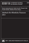 Jahrbuch f&uuml;r &ouml;ffentliche Finanzen 2013
